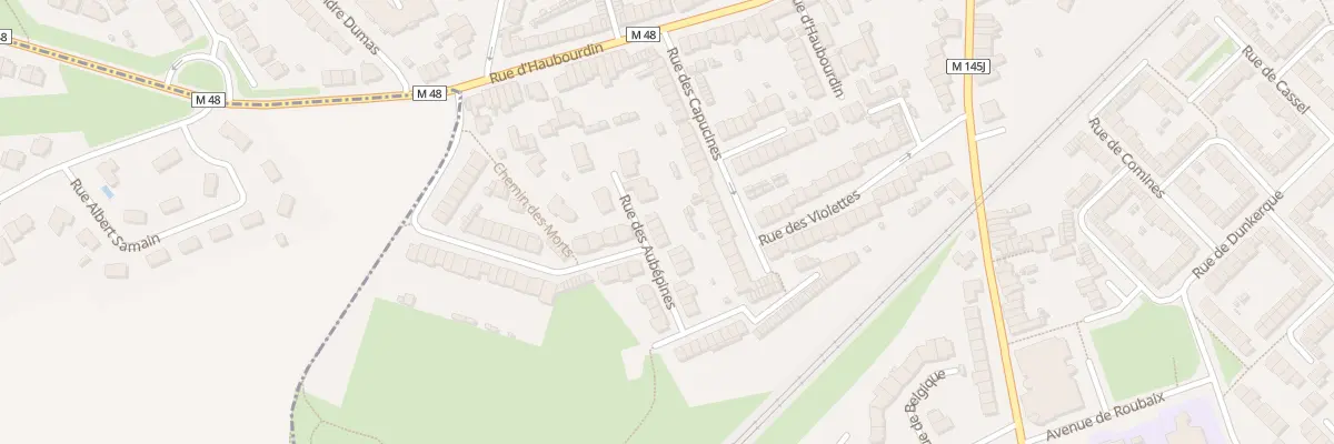 Plan du 41 Rue des Aubépines à Faches-Thumesnil