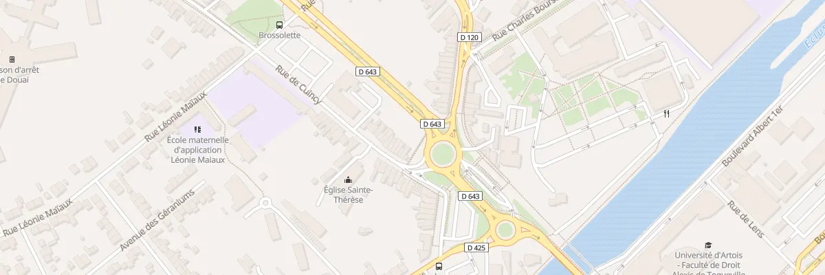 Plan du 58 Rue de Cuincy à Douai