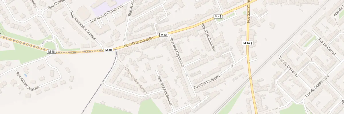 Plan du 14 Rue des Capucines à Faches-Thumesnil