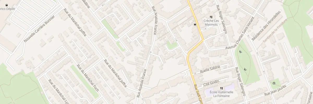 Plan du 81B Rue Anatole France à Faches-Thumesnil