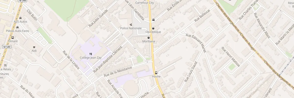 Plan du 14 Rue Carnot à Faches-Thumesnil