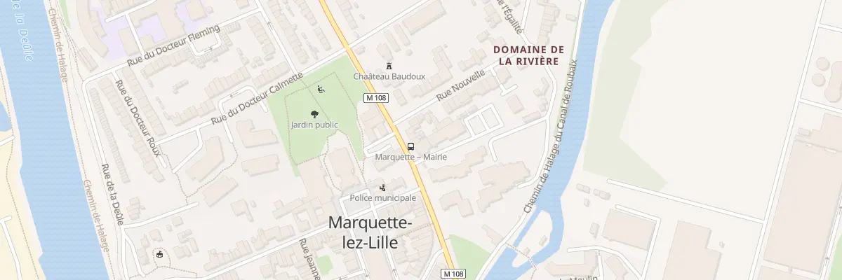 Plan du 14 Rue de Wambrechies à Marquette-lez-Lille