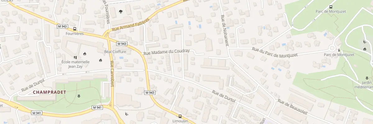 Plan du 46B Rue de Durtol à Clermont-Ferrand