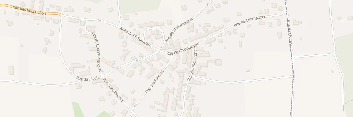 Plan du 60C Rue de Champagne à Mouroux
