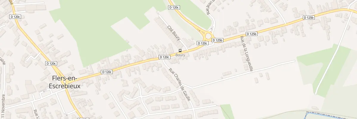 Plan du 36 Rue du Marechal de Lattre à Flers-en-Escrebieux