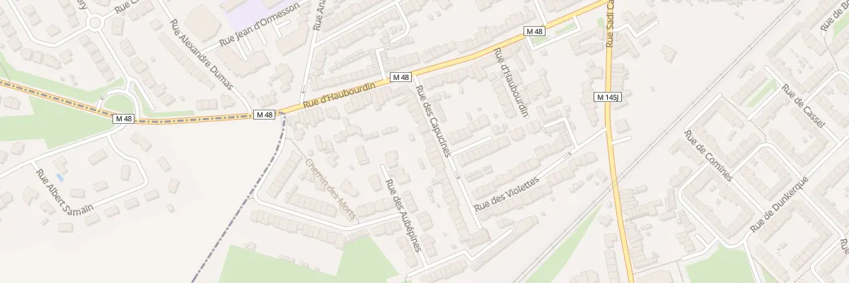 Plan du 16 Rue des Capucines à Faches-Thumesnil