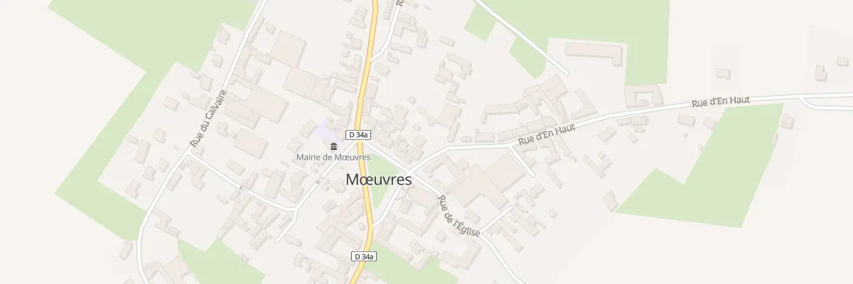 Plan du 3 Rue d’En Haut à Mœuvres