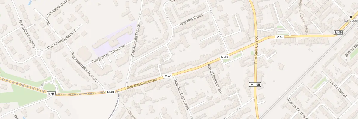 Plan du 142 Rue d’Haubourdin à Faches-Thumesnil