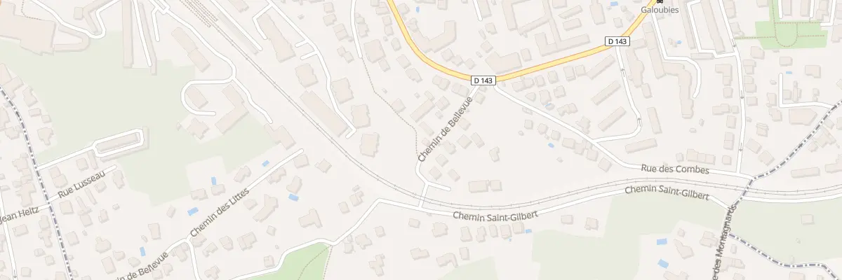 Plan du 111 Bd Gambetta à Chamalières
