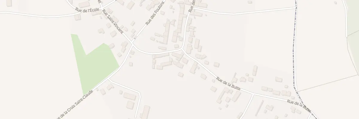Plan du 20 Rue de la Butte à Mouroux