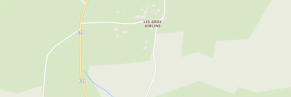 Plan du 634 Les Gros Giblins à Saint-Amand-en-Puisaye