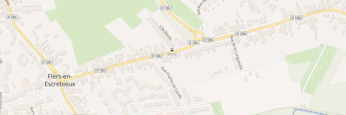 Plan du 36B Rue du Marechal de Lattre à Flers-en-Escrebieux