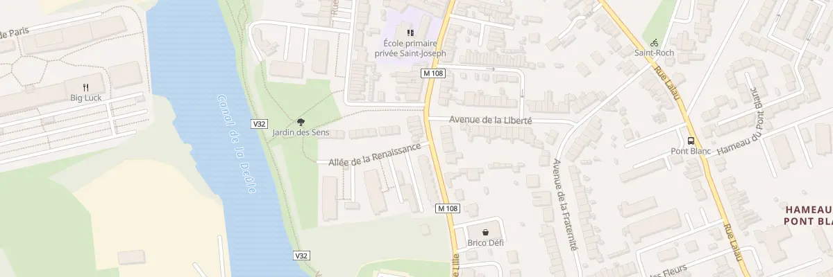 Plan du 88 Rue de Lille à Marquette-lez-Lille