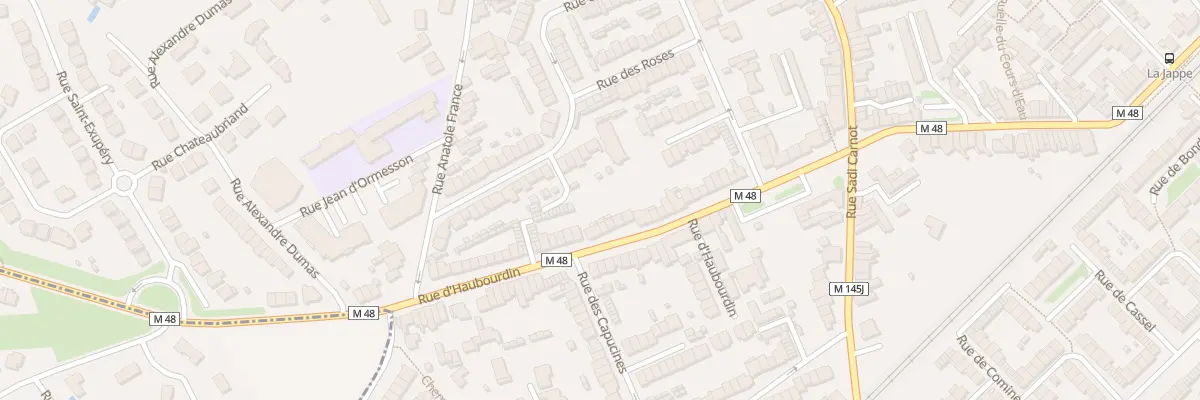Plan du 140 Rue d’Haubourdin à Faches-Thumesnil