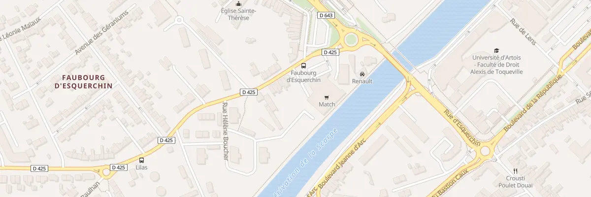 Plan du 35 Rue Guynemer à Douai