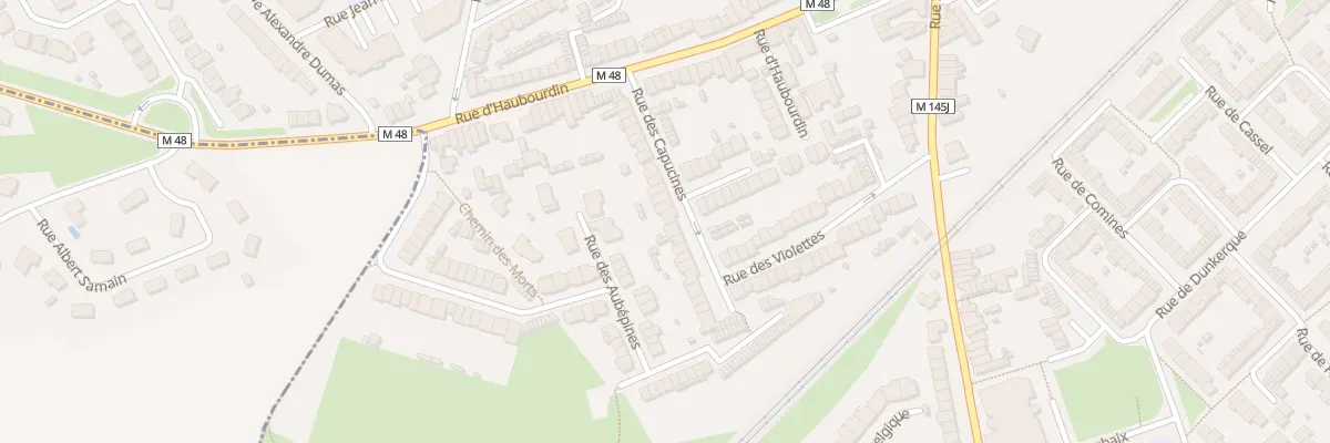 Plan du 26 Rue des Capucines à Faches-Thumesnil