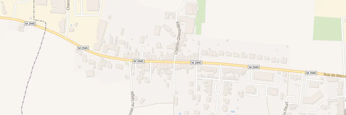 Plan du 122 Rue de Wervicq à Bousbecque