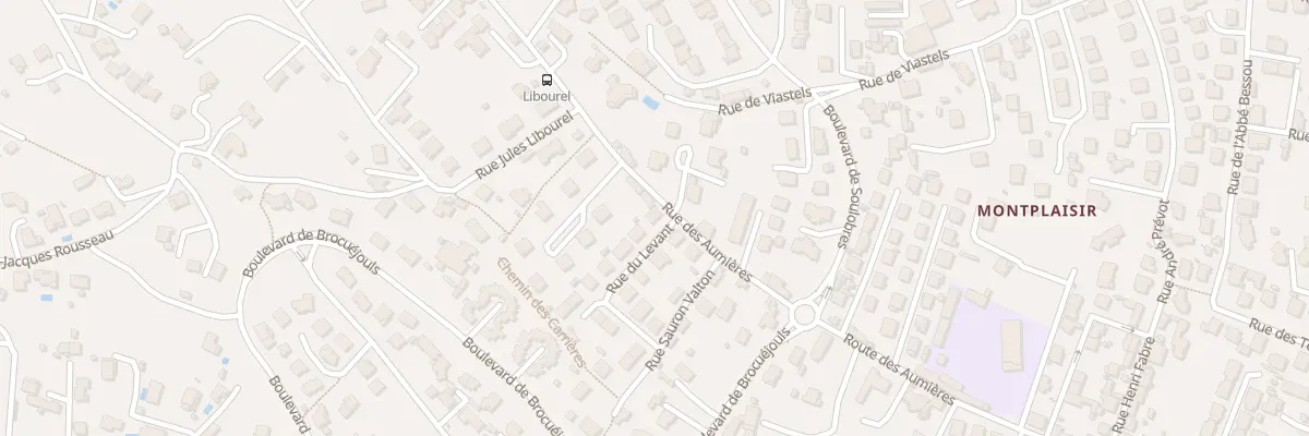 Plan du 10 Rue du Levant à Millau