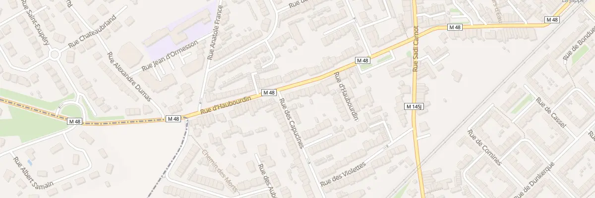Plan du 121 Rue d’Haubourdin à Faches-Thumesnil