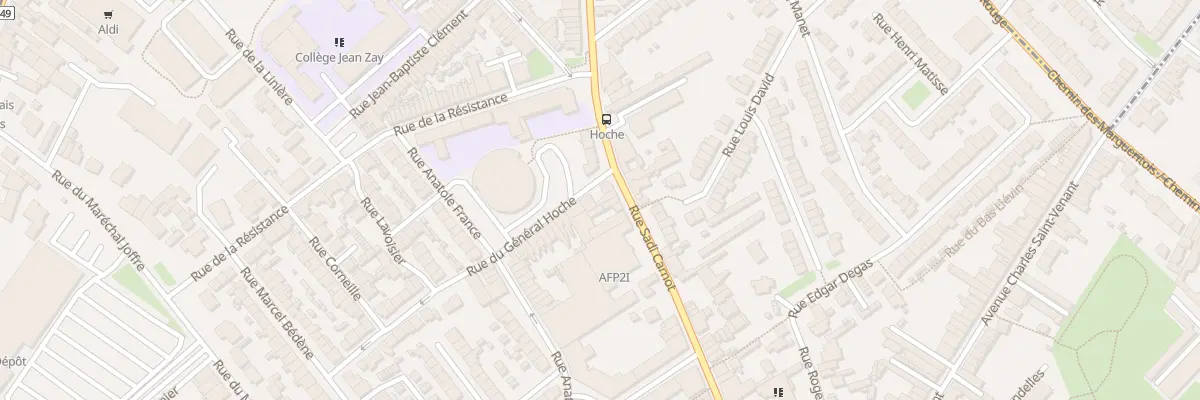 Plan du 44 Rue Carnot à Faches-Thumesnil