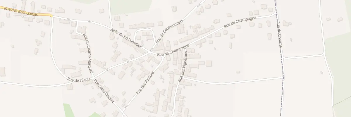 Plan du 60D Rue de Champagne à Mouroux