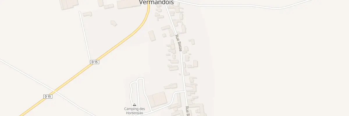Plan du 16 Rue Basse à Vraignes-en-Vermandois