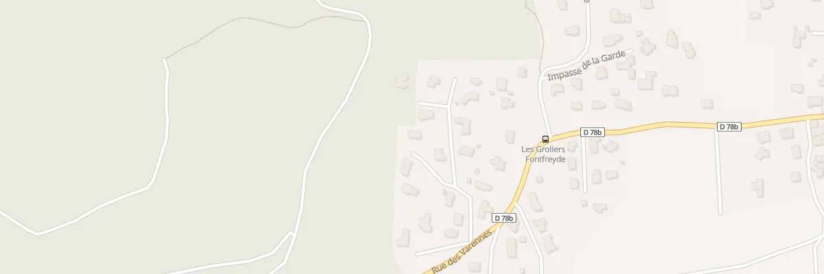 Plan du 9 Che du Petit Lagnat Les Grosli à Châtel-Guyon