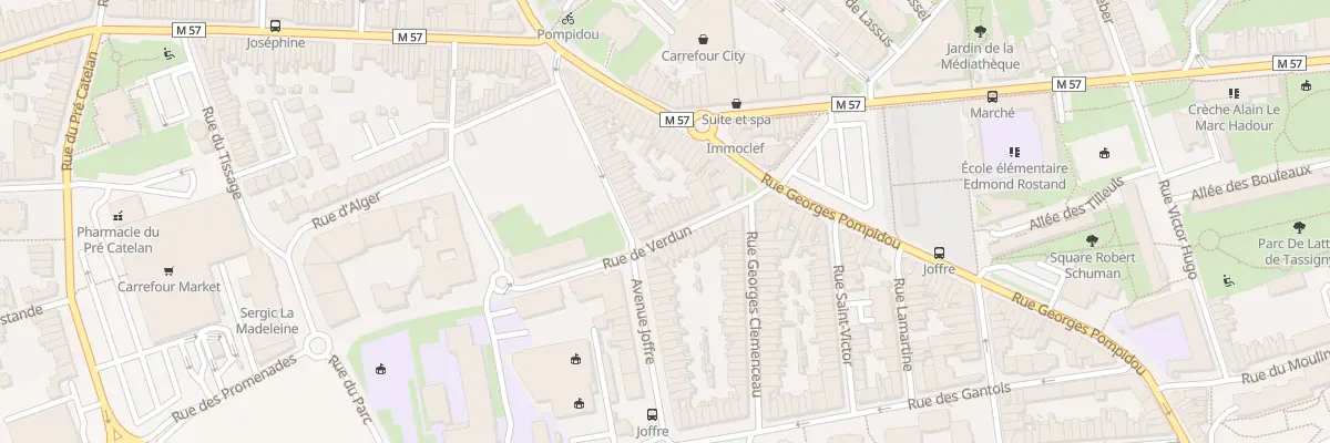 Plan du 14 Rue de Verdun à La Madeleine
