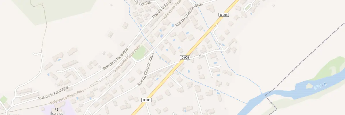 Plan du 37 Rue des Pountils au Poujol-sur-Orb
