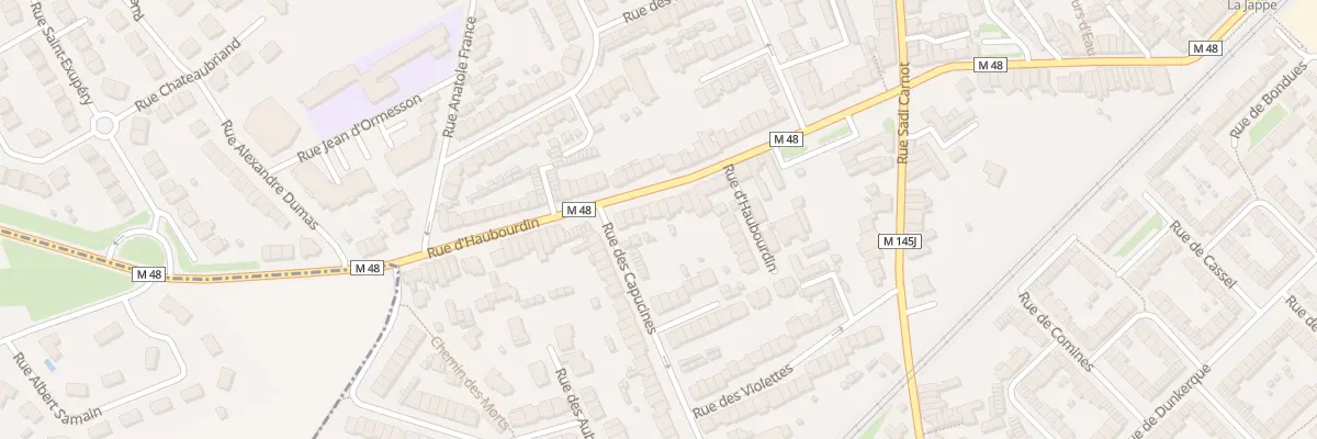 Plan du 117 Rue d’Haubourdin à Faches-Thumesnil