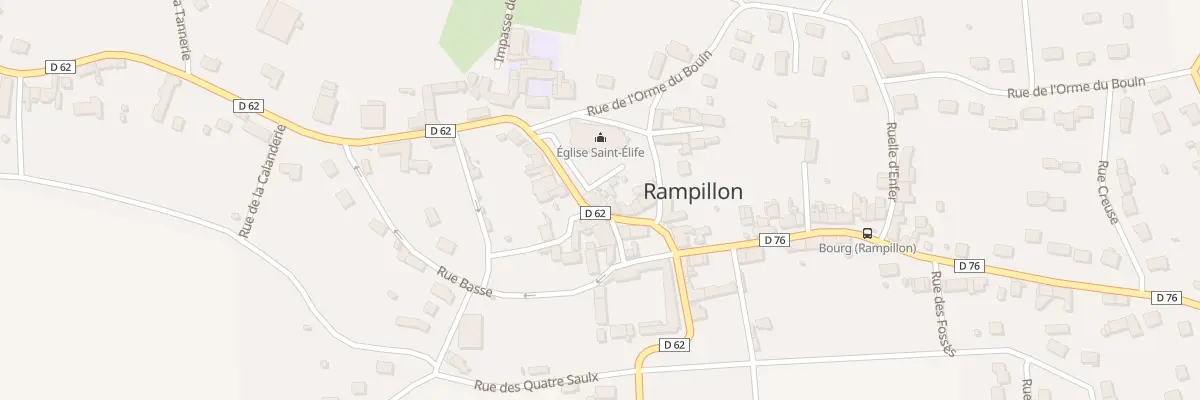 Plan du 3 Rue de la Commanderie à Rampillon