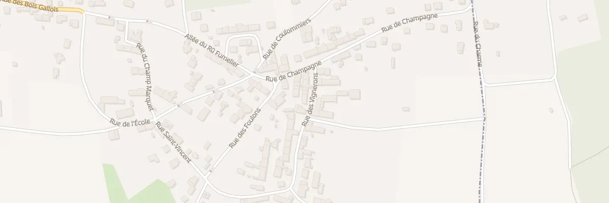 Plan du 44 Rue des Vignerons à Mouroux