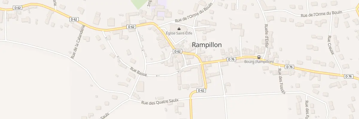 Plan du 20 Rue de la Commanderie à Rampillon