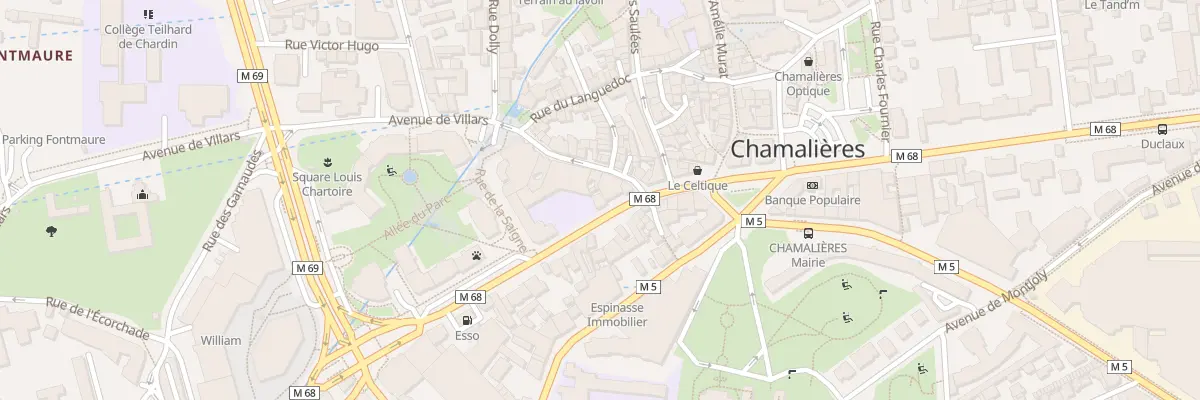 Plan du 42 Av de Royat à Chamalières