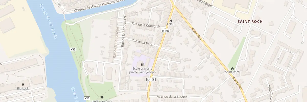 Plan du 52 Rue de Lille à Marquette-lez-Lille