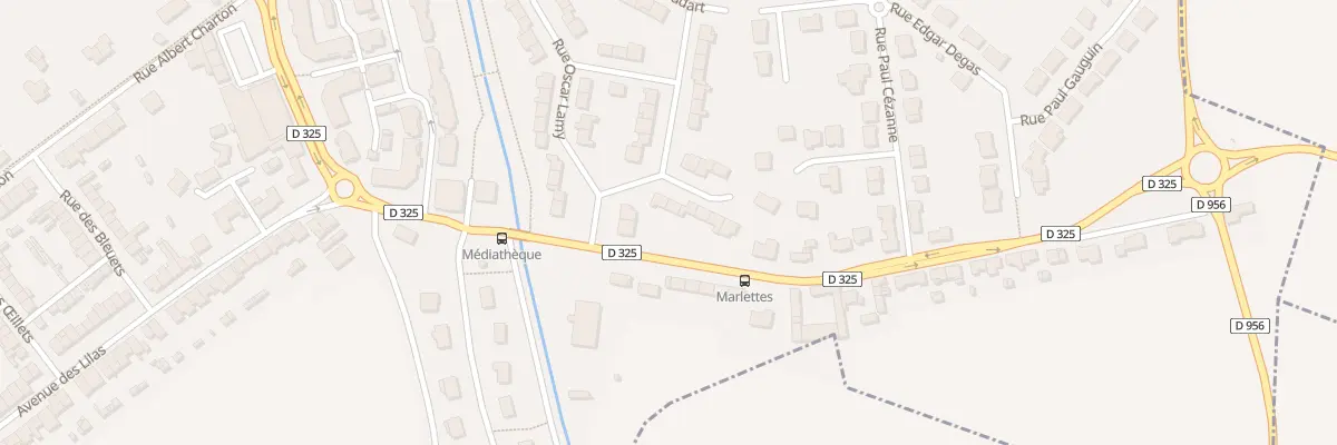 Plan du 4 Rue Ildephonse Luce à Courchelettes