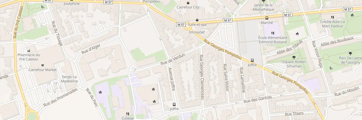 Plan du 19 Rue de Verdun à La Madeleine