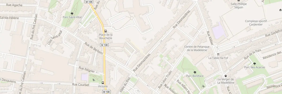 Plan du 27 Rue Desmazières à La Madeleine