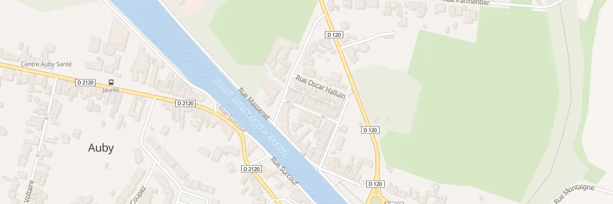 Plan du 39 Rue Alphonse d’Ennetiere à Auby