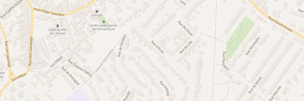 Plan du 18 Rue d’Arras à Leforest