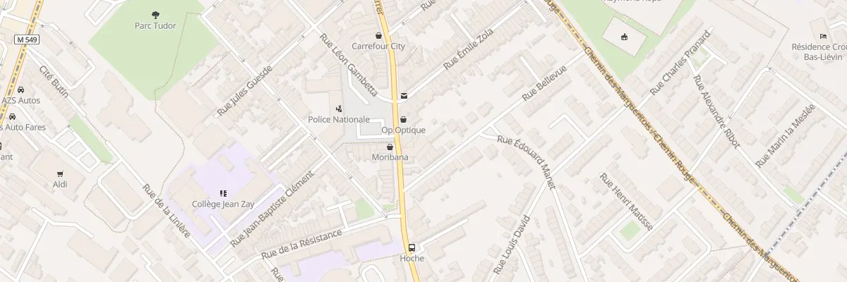 Plan du 11 Rue Carnot à Faches-Thumesnil