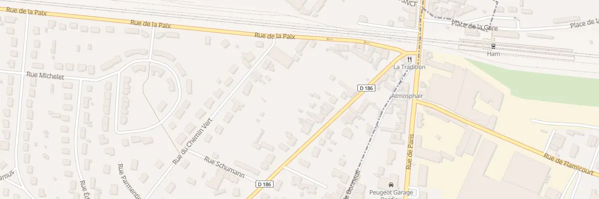 Plan du 22 Rue Jean Moulin à Eppeville
