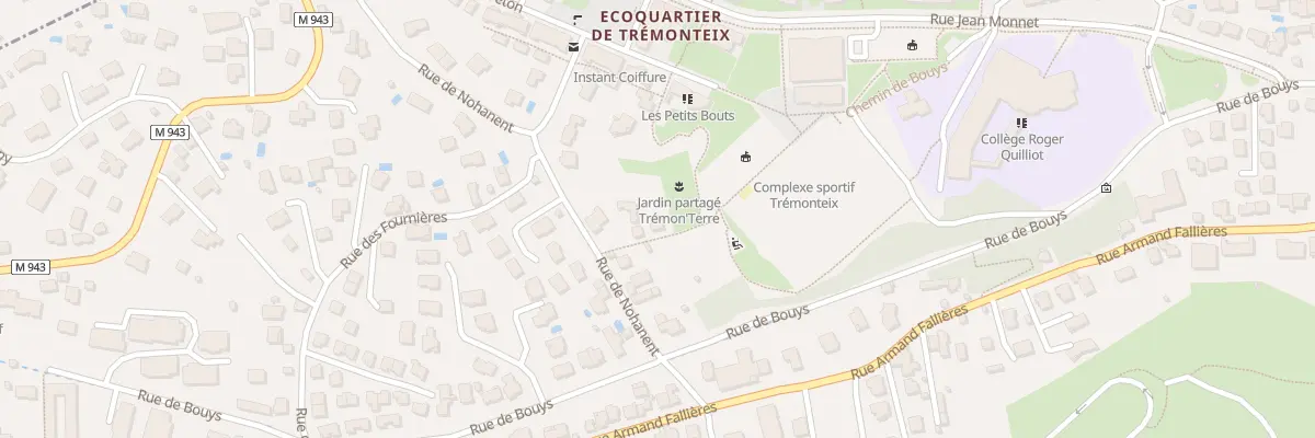 Plan du 134 Rue de Nohanent à Clermont-Ferrand