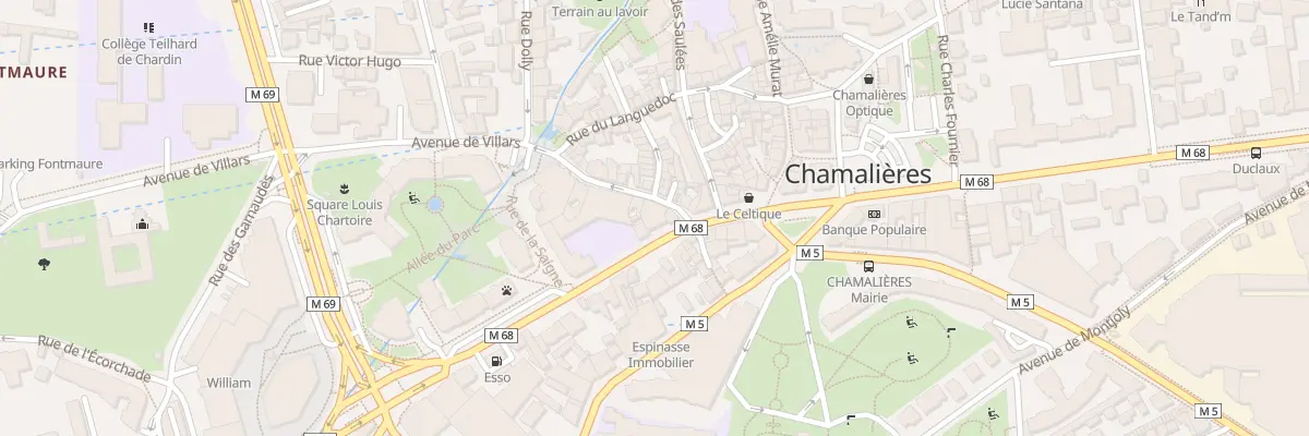 Plan du 40 Av de Royat à Chamalières