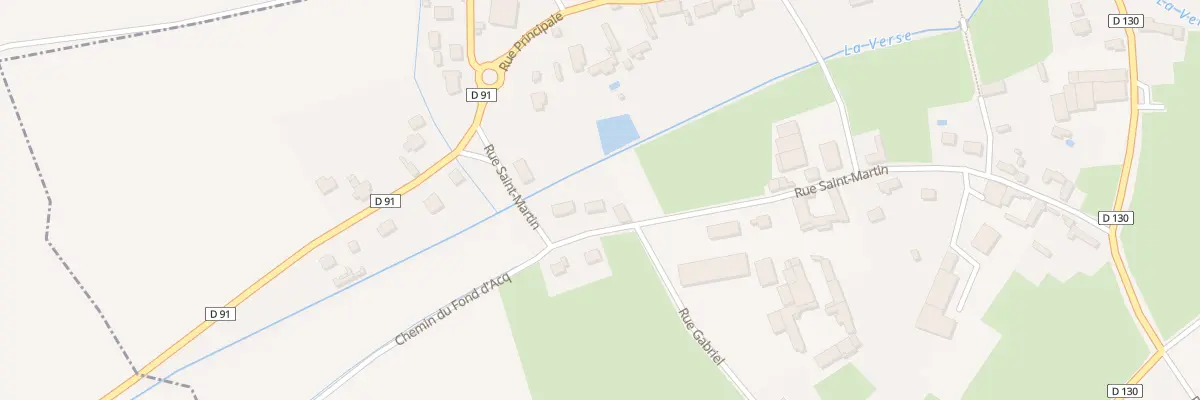 Plan du 137 Rue Saint-Martin à Berlancourt