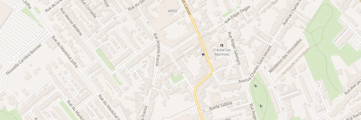 Plan du 5 Rue Maurice Schumann à Faches-Thumesnil