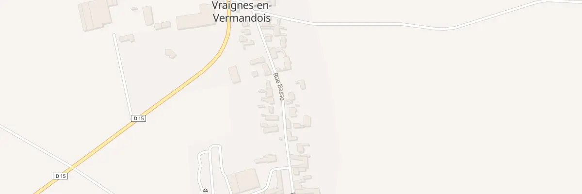 Plan du 19 Rue Basse à Vraignes-en-Vermandois