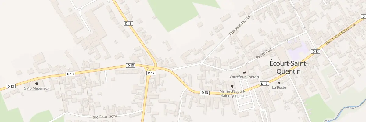 Plan du 7 Rue Jean Jaurés à Écourt-Saint-Quentin