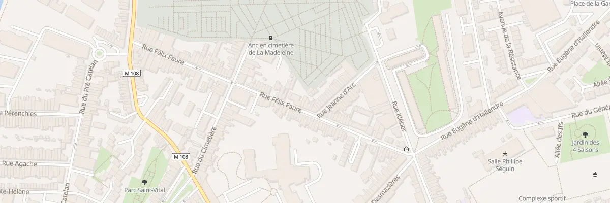 Plan du 43 Rue Félix Faure à La Madeleine
