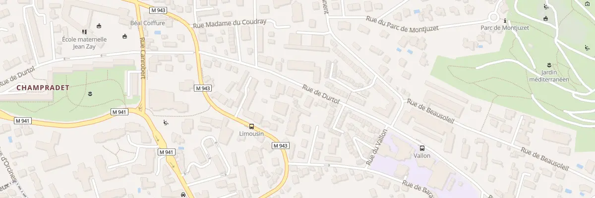 Plan du 53 Rue de Durtol à Clermont-Ferrand